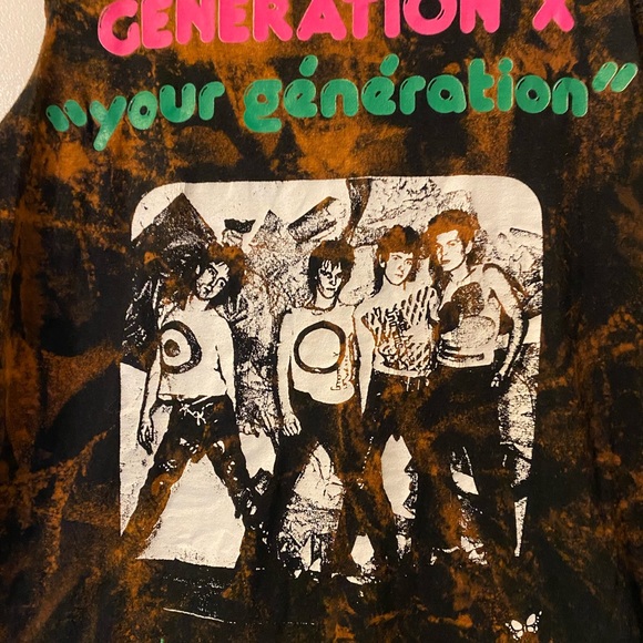 Full Breach Generation X Your Generation Day By Day Custom Bleached & Distressed - Picture 4 of 7